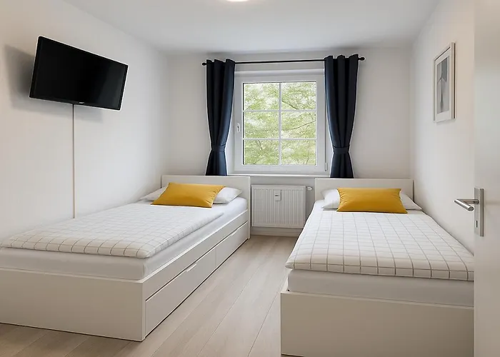 Lägenhet Ideal Fuer Monteure. 3 Mit Kueche, Waschmaschine, Wifi Usw... .