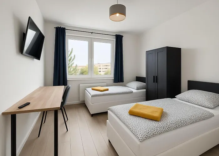 Ideal Fuer Monteure. 3 Mit Kueche, Waschmaschine, Wifi Usw... . * Halle (Saale)